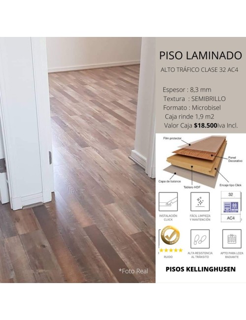 Caja Piso Flotante ROBLE VINTAGE.OFERTA